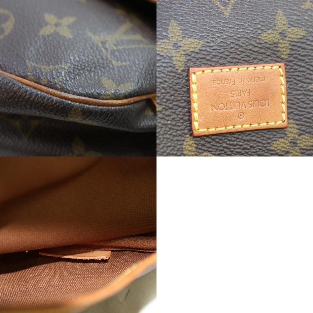 Louis Vuitton Brown Monogram Messenger Bag with Tan Trim - Picture 8 of 8